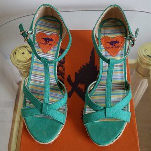 Rocket Dog - Kendall Thai Silk wedge sandals